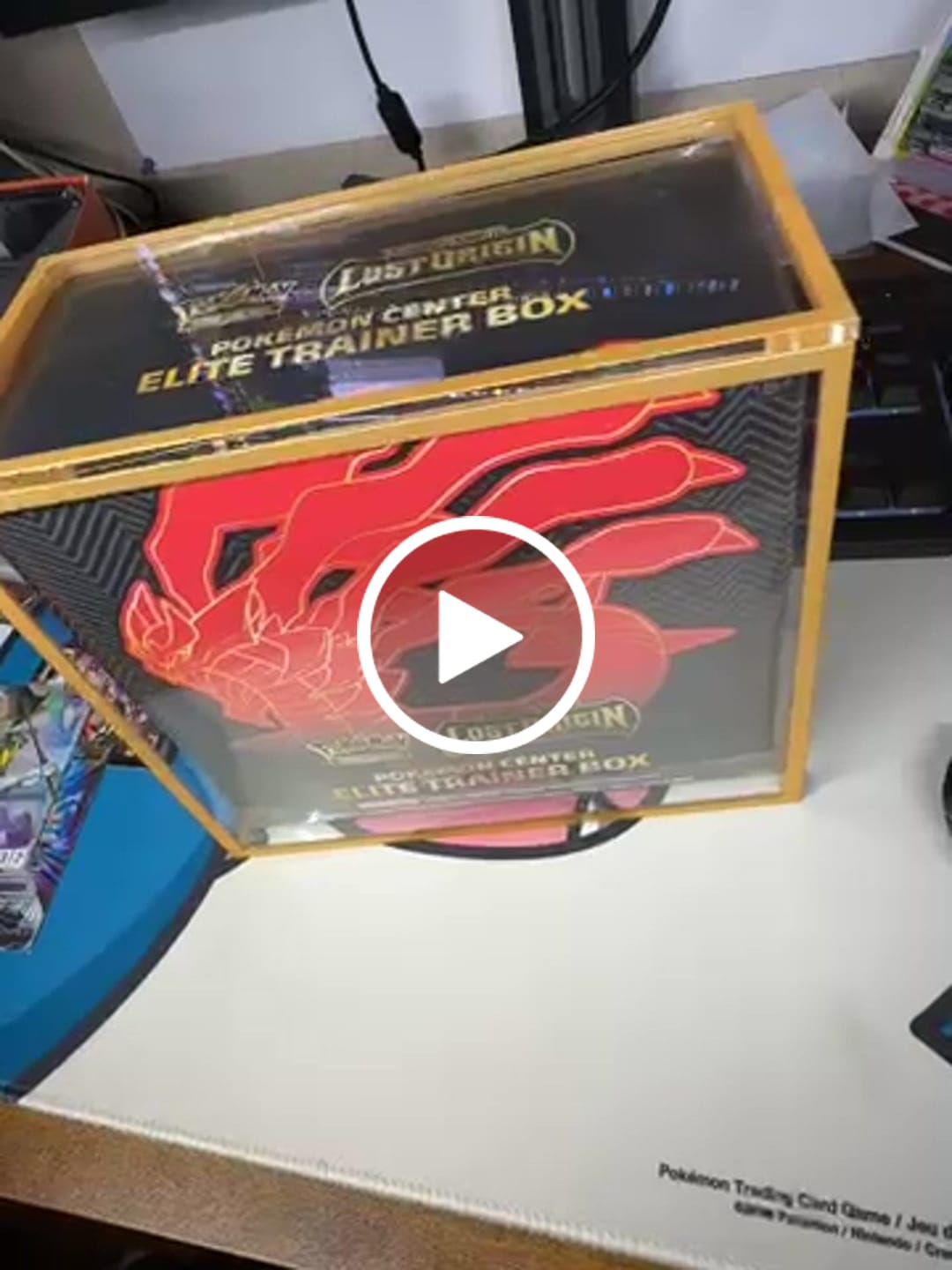Customer video review of Premium Colored Acrylic Pokemon Elite Trainer Box “ETB” Case