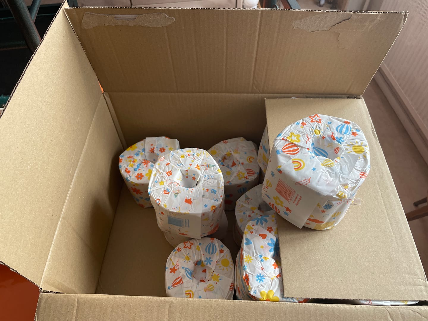 Customer photo review of PAPIER TOILETTE Beau et Doux - 24 rouleaux