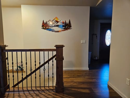 Customer photo review of Zion National Park Printed Wall Art