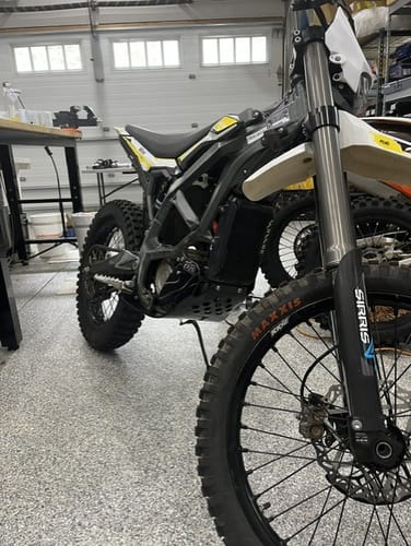 Customer photo review of Skid Plate | Surron Ultra Bee