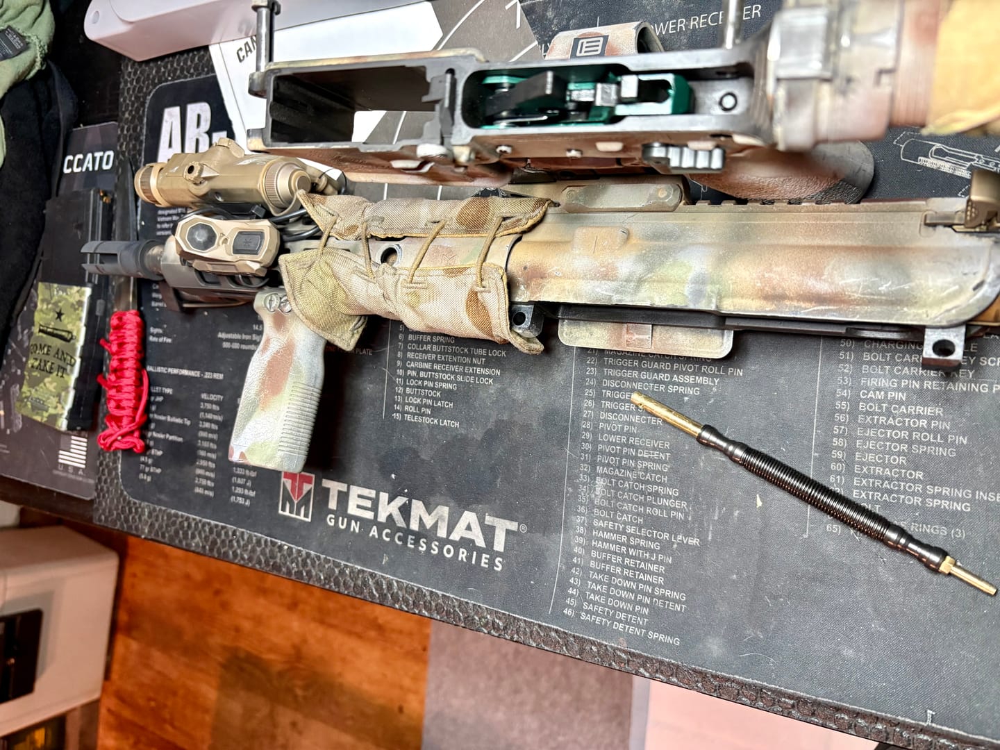 Customer photo review of Partisan Forced-Reset Drop-In Cassette Trigger FRT – AR-15 Platform (USA-Made)