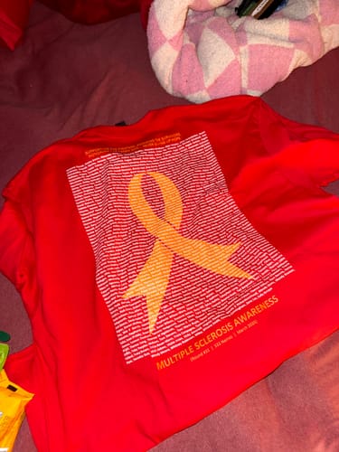 Customer photo review of Multiple Sclerosis - Round 31 (Unisex Classic Tee | Gildan)