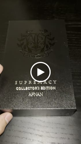 Customer video review of Perfume Afnan Supremacy Collector´s Edition EDP