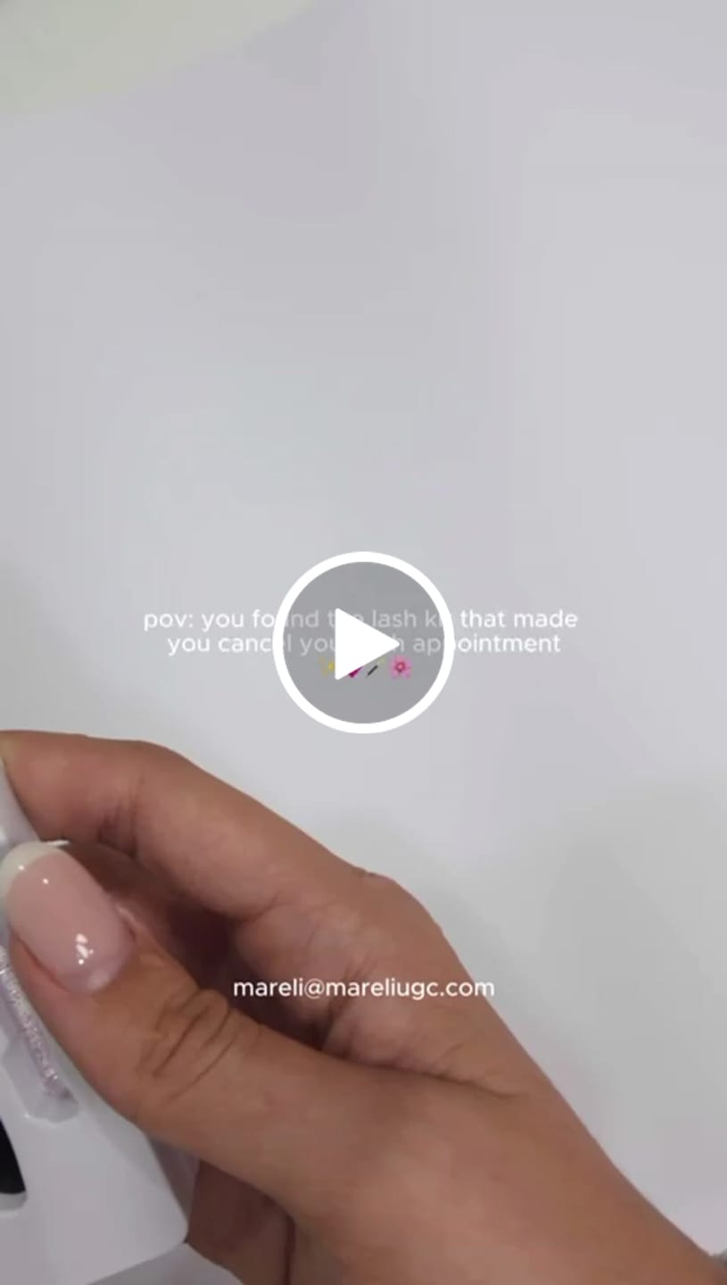 Customer video review of Fairy Lash Kit