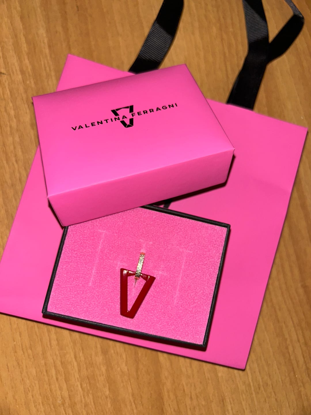 Customer photo review of Mono Orecchino Valentina Ferragni Uali