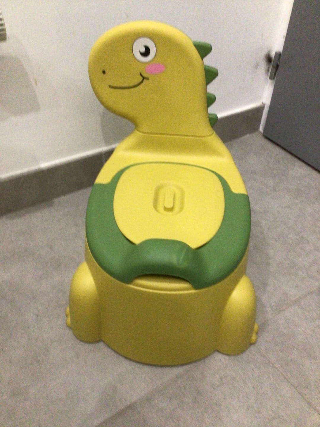 Customer photo review of Pot bébé d'apprentissage de la propreté - DINO