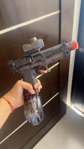 Customer photo review of AquaStrike Pro™ - The Ultimate Electric Water Blaster