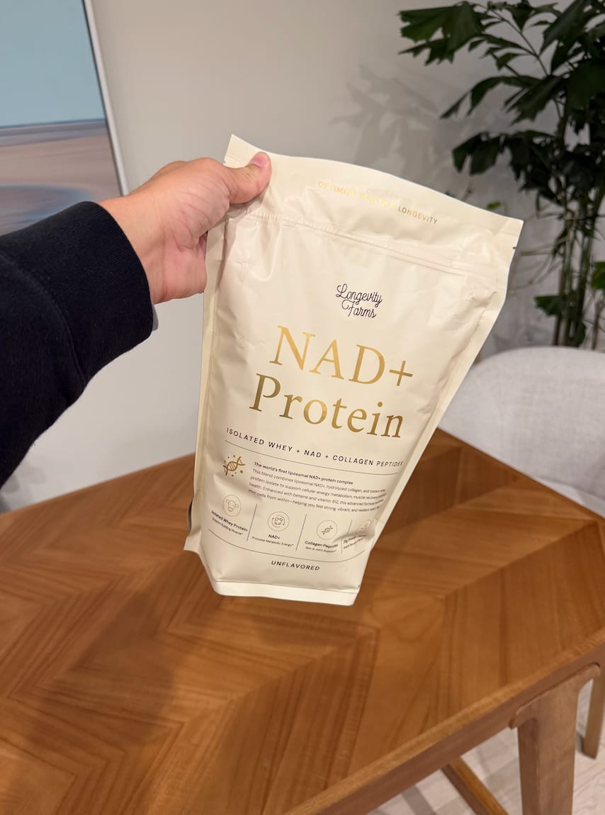 Customer photo review of NAD+ Protein