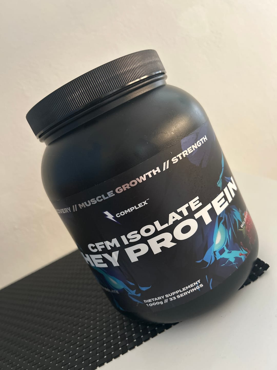 Customer photo review of CFM Whey Protein
