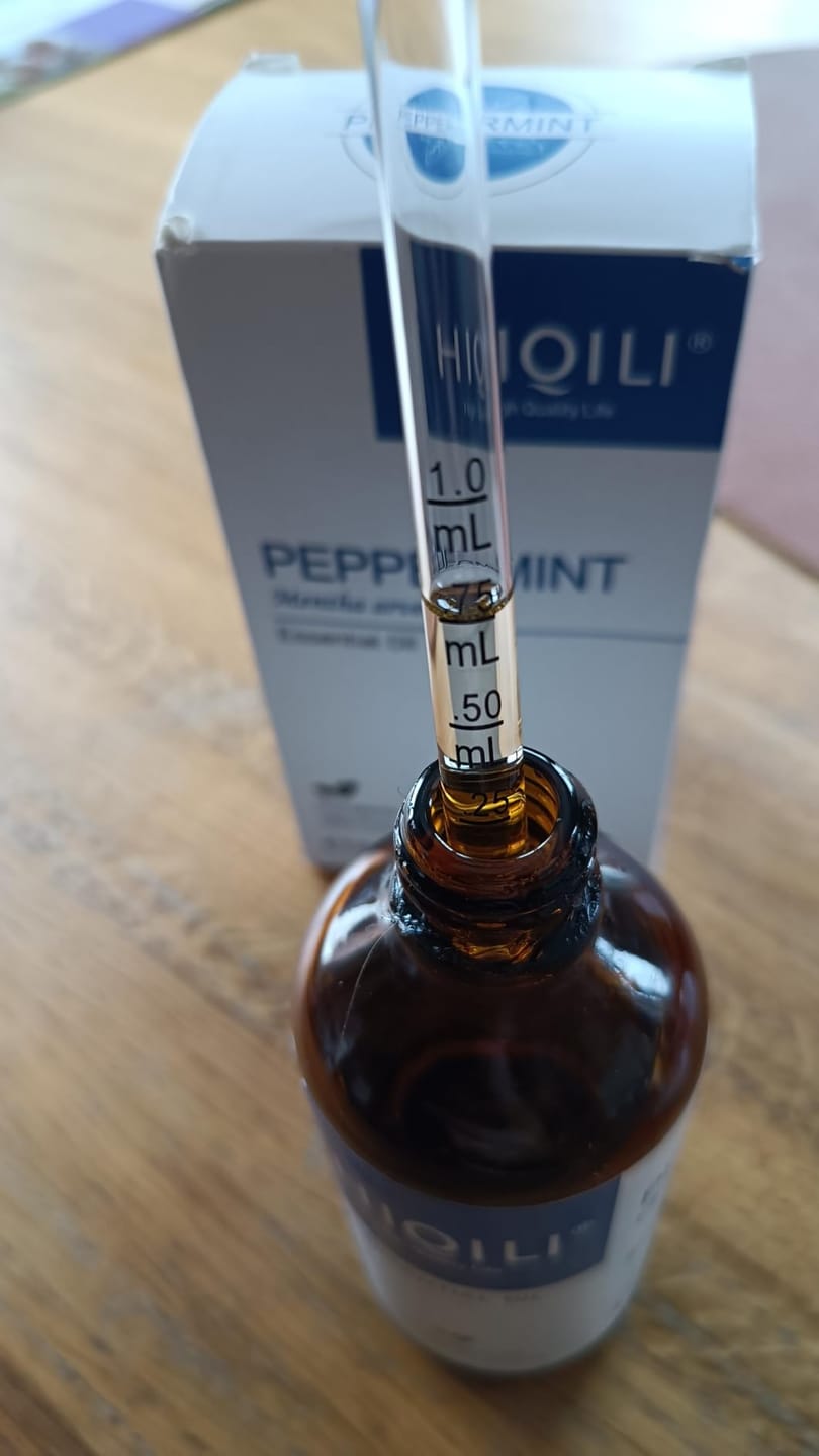 Customer photo review of Peppermint Essential Oil