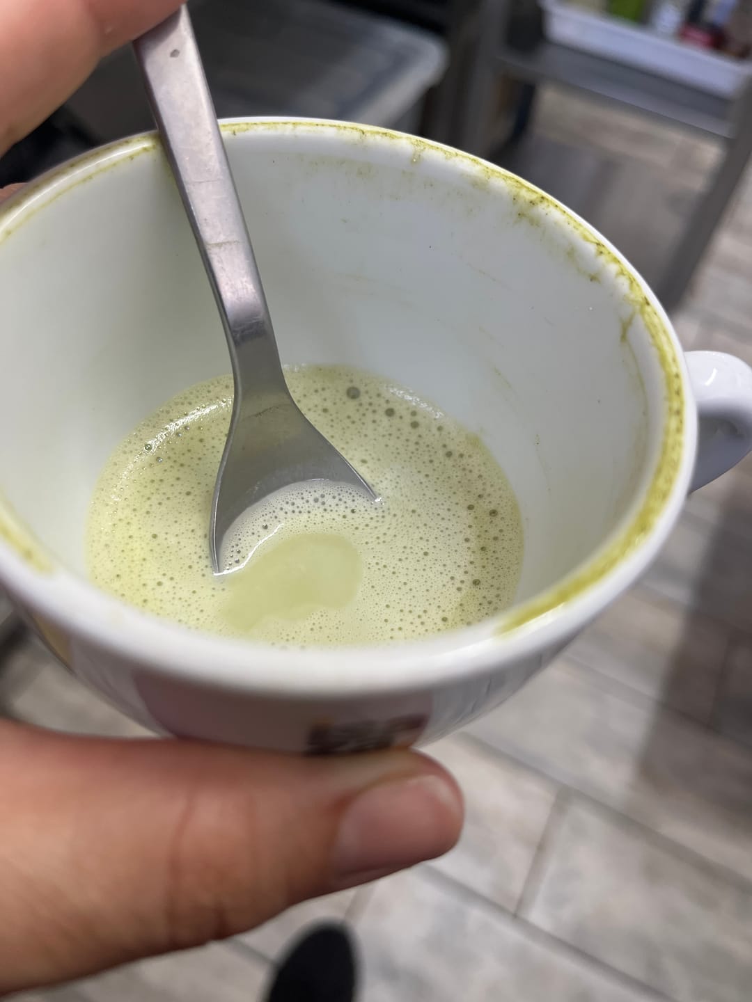 Customer photo review of Té Matcha Premium Galleta Speculoos