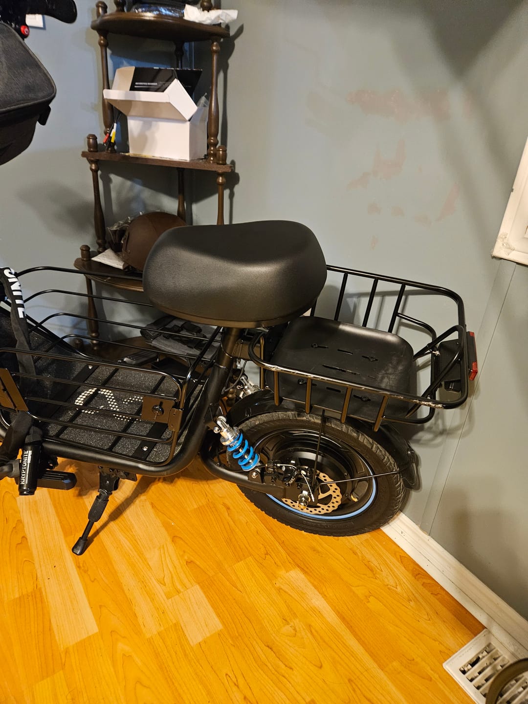 Customer photo review of Gyroor C1Plus Folding Electric Scooter with Seat-650W Motor, Large Storage & UL2272 Certified