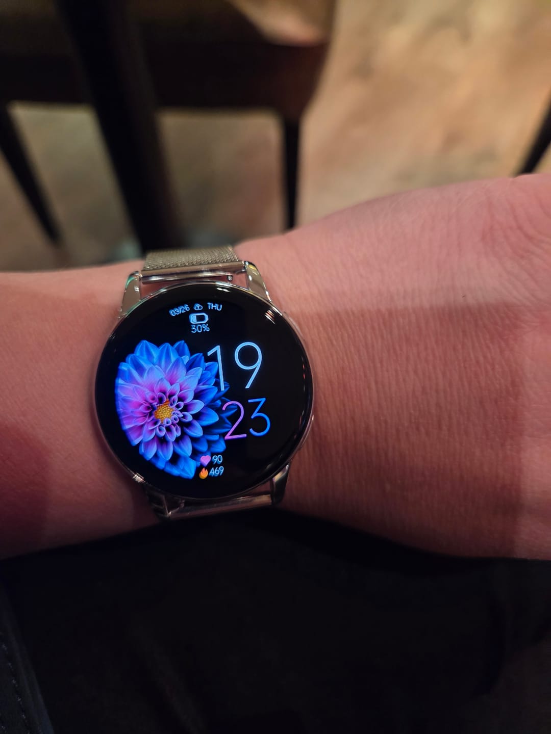 Customer photo review of Siltcon® Auréa Smartwatch Dames Zilver