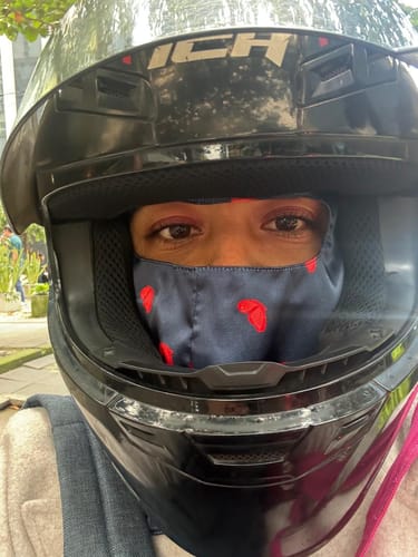 Customer photo review of Face Cover