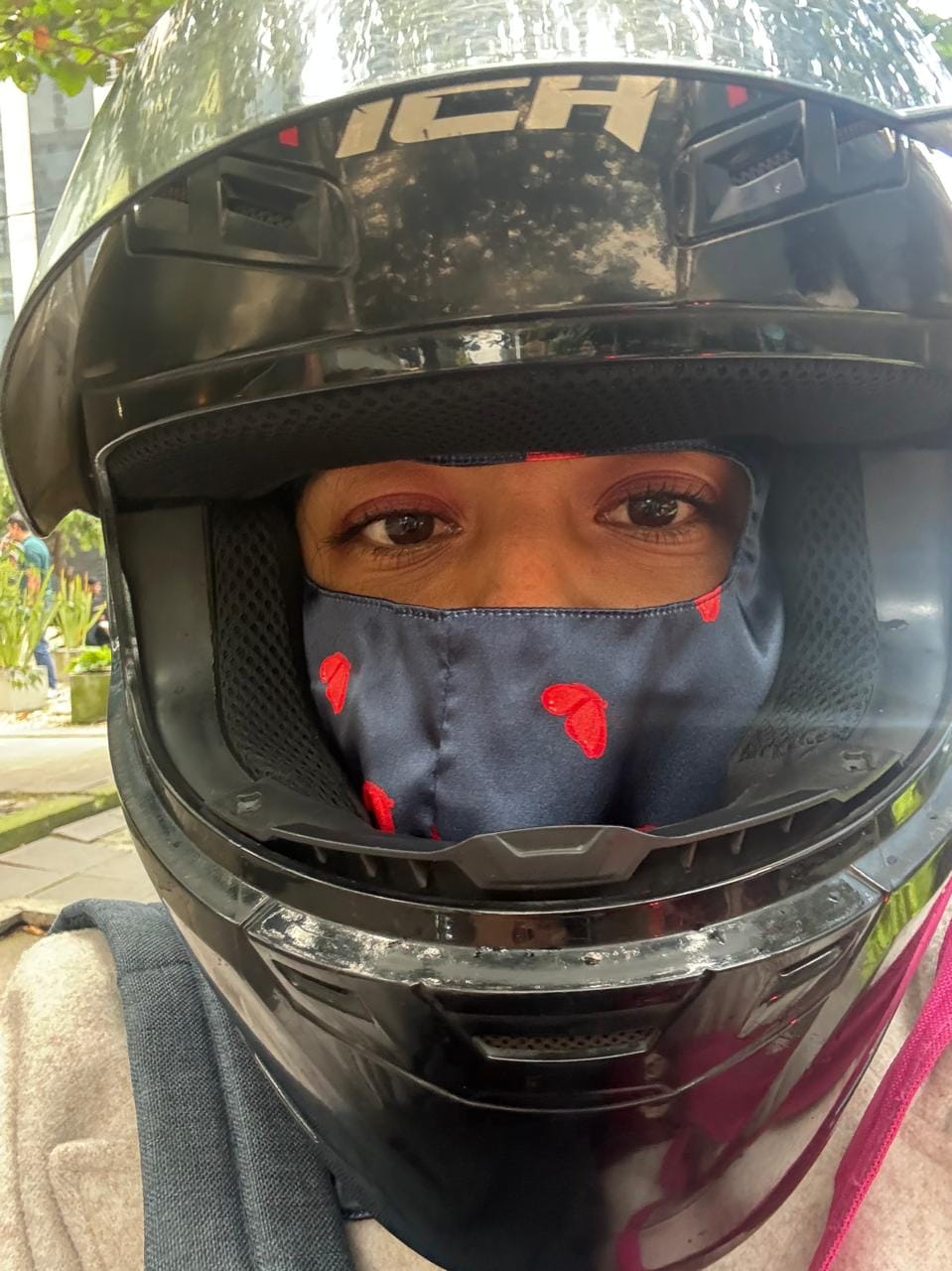 Customer photo review of Face Cover