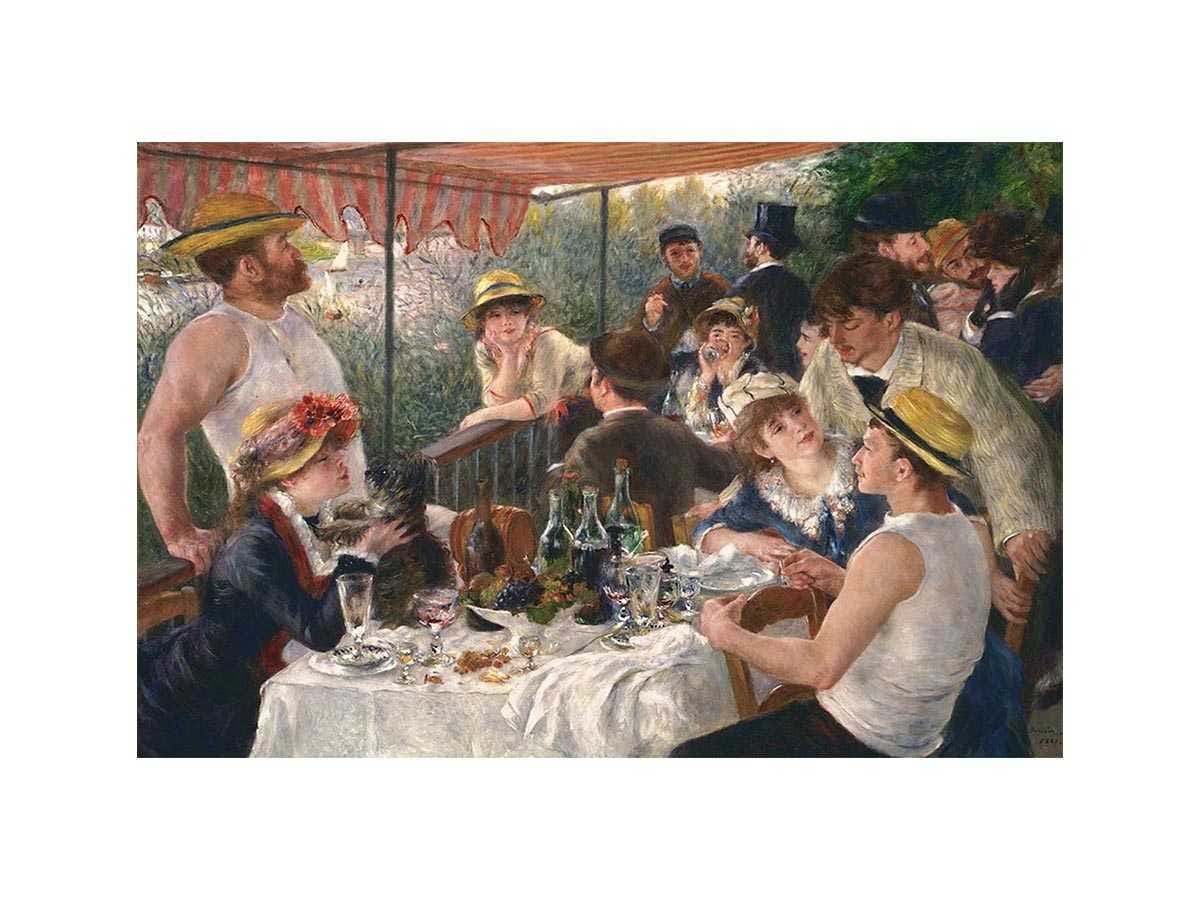 Customer photo review of Luncheon Of The Boating Party by Pierre Auguste Renoir