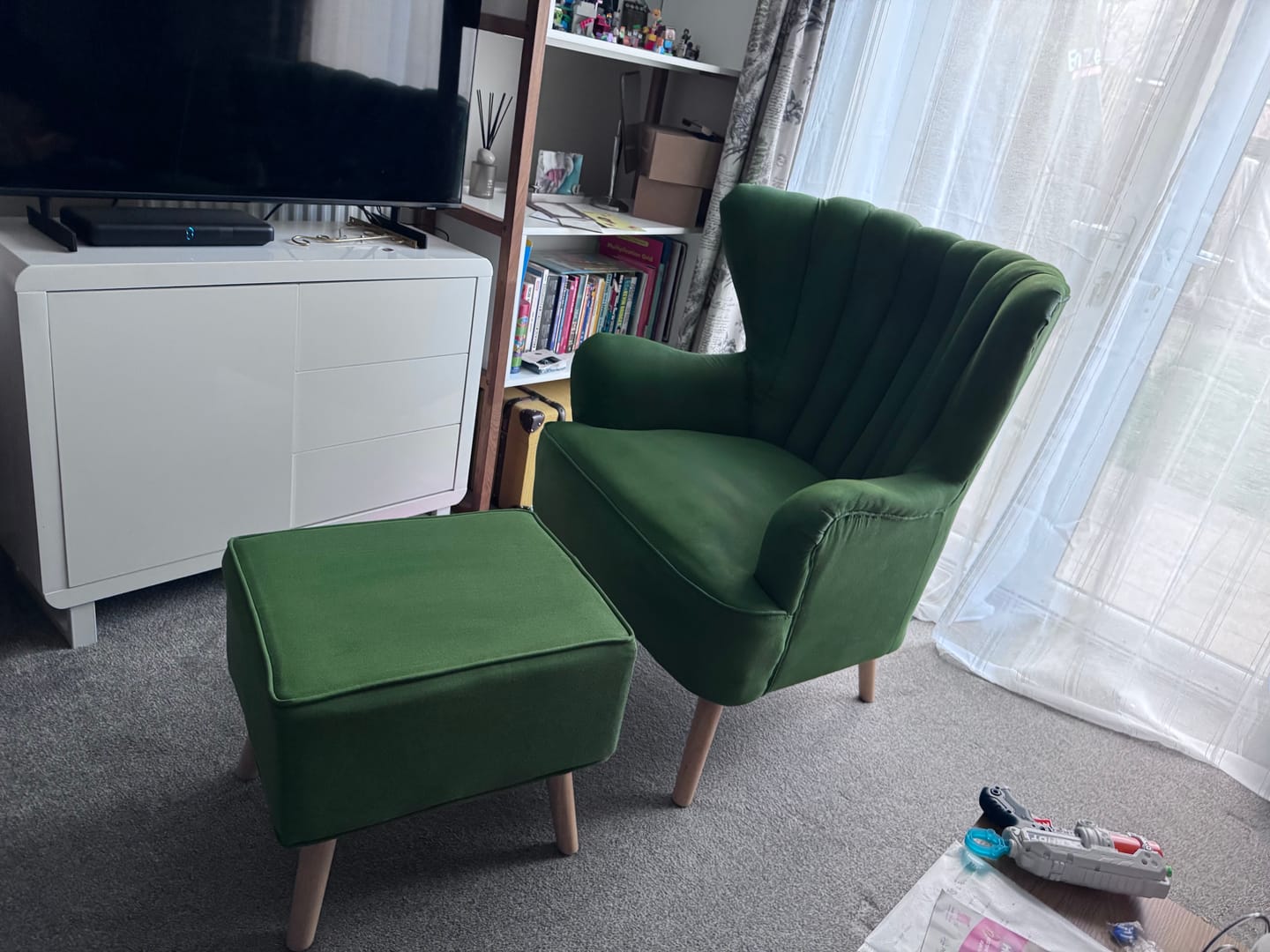 Customer photo review of Fabric Paint -- Green