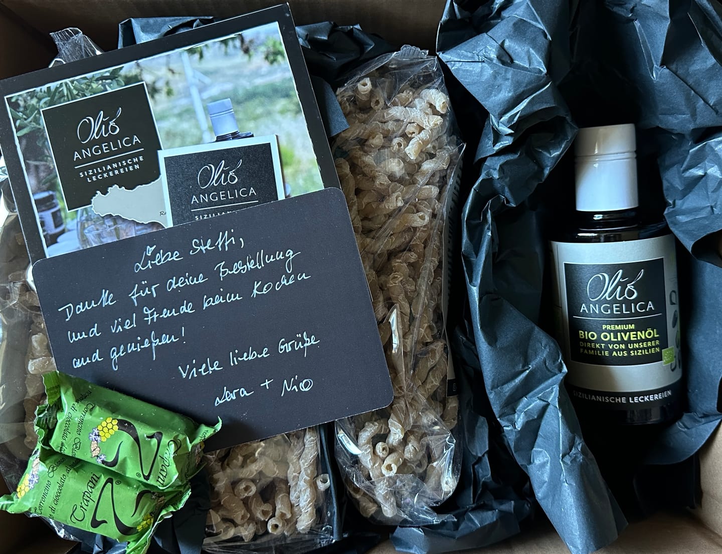 Customer photo review of Natives Olivenöl Extra (Bio)