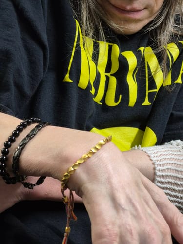 Customer photo review of 2 Tibetan Bracelets of Fortune