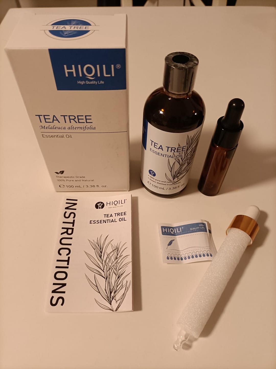 Customer photo review of Tea Tree Essential Oil