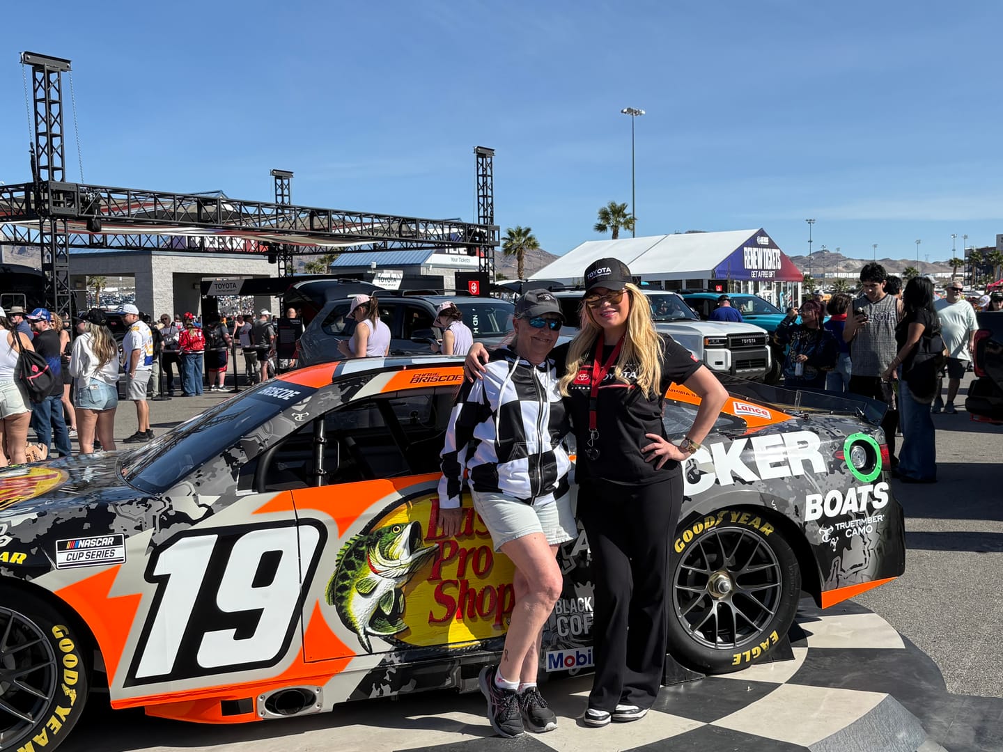 Customer photo review of Racing Checkered Flag Zip Up Hoodie