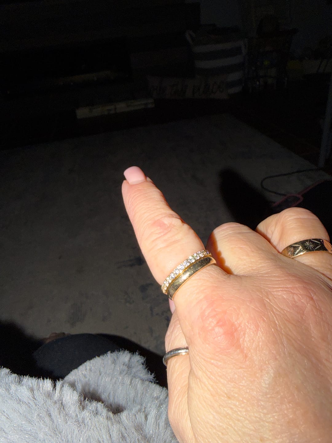 Customer photo review of Eternity Band Ring