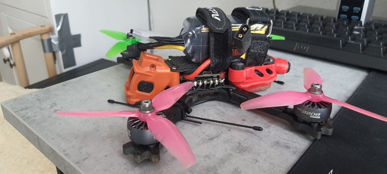 Customer photo review of it's 2208 1750KV Motor