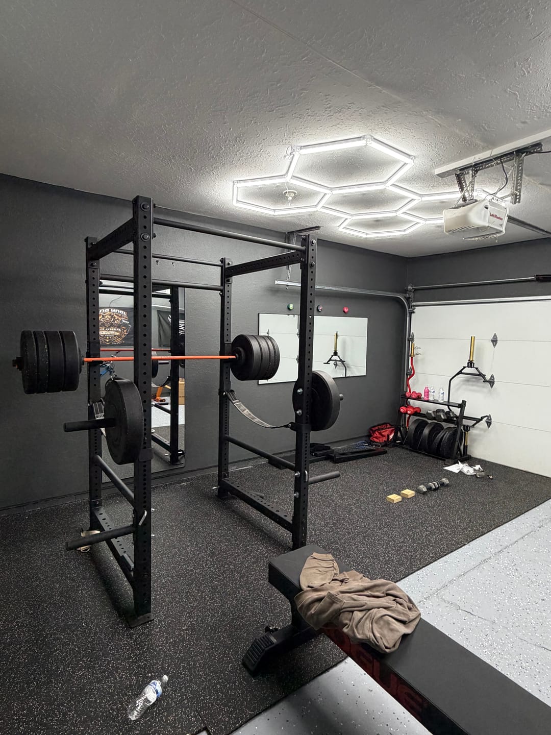 Customer photo review of URA-MAX COLORED Bumper Plate Sets