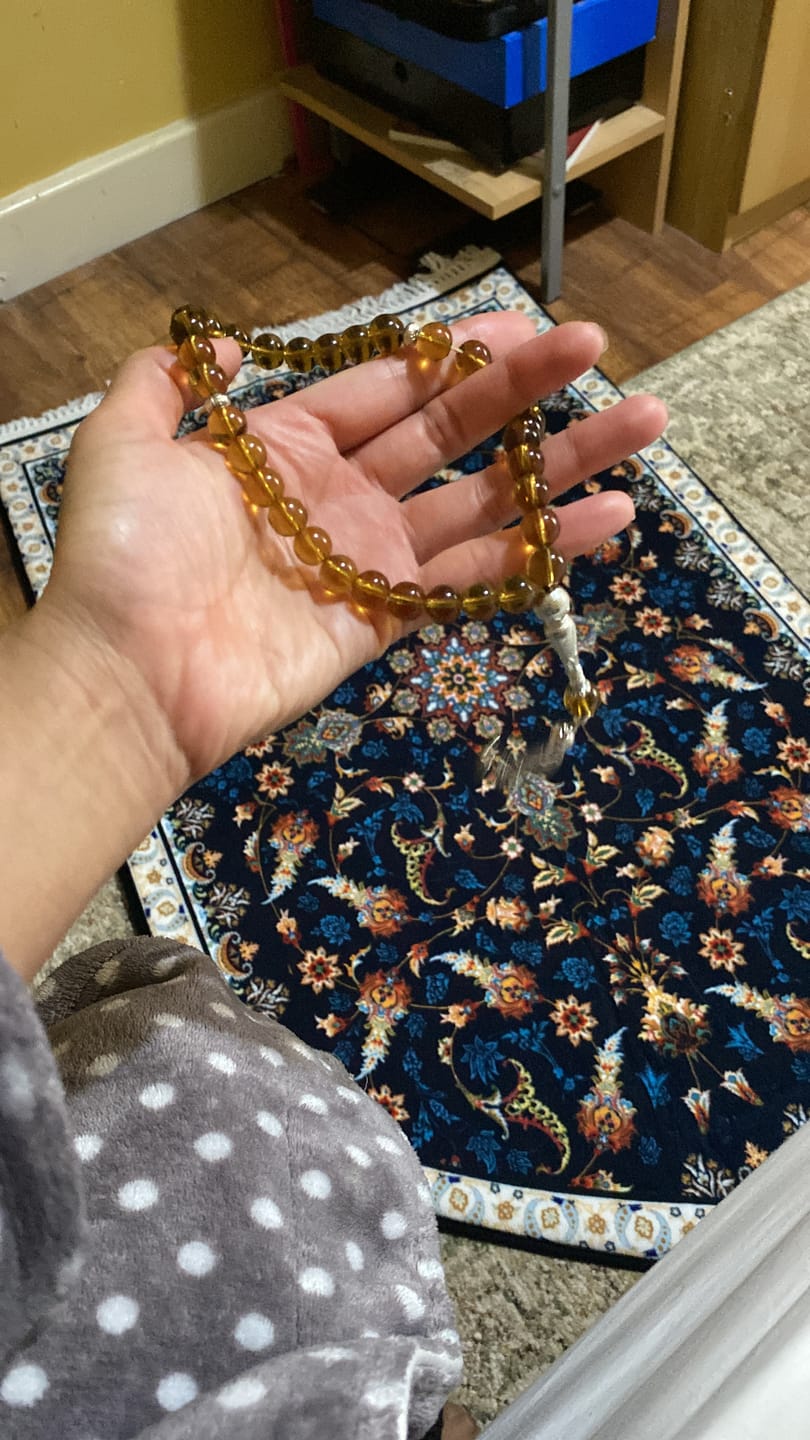 Customer photo review of Firdaws  Padded Prayer Mat