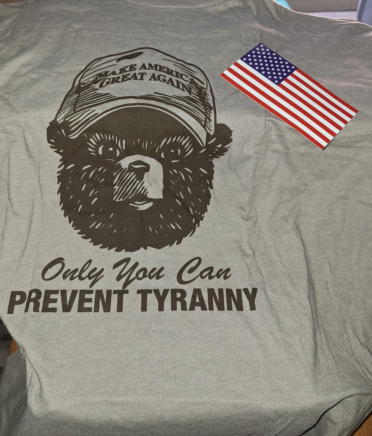 Customer photo review of Mystery Shirt