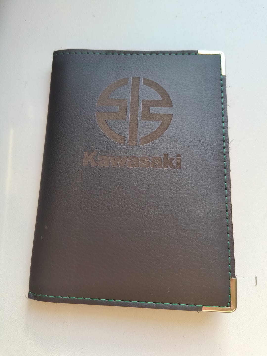 Customer photo review of Porte Carte Grise Kawasaki