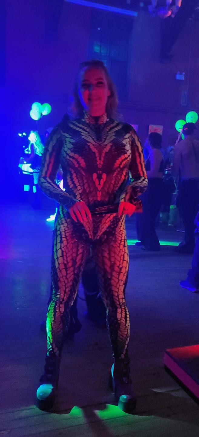 Customer photo review of Electric Viper Costume