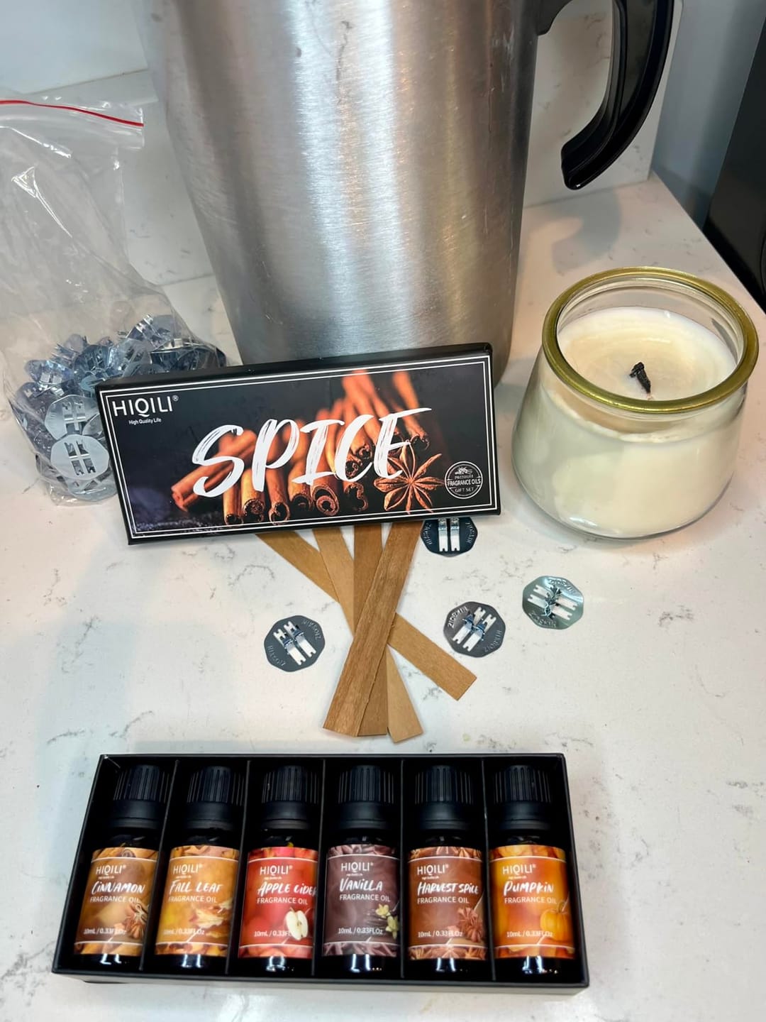 Customer photo review of HIQILI Spice Fragrance Oil Set