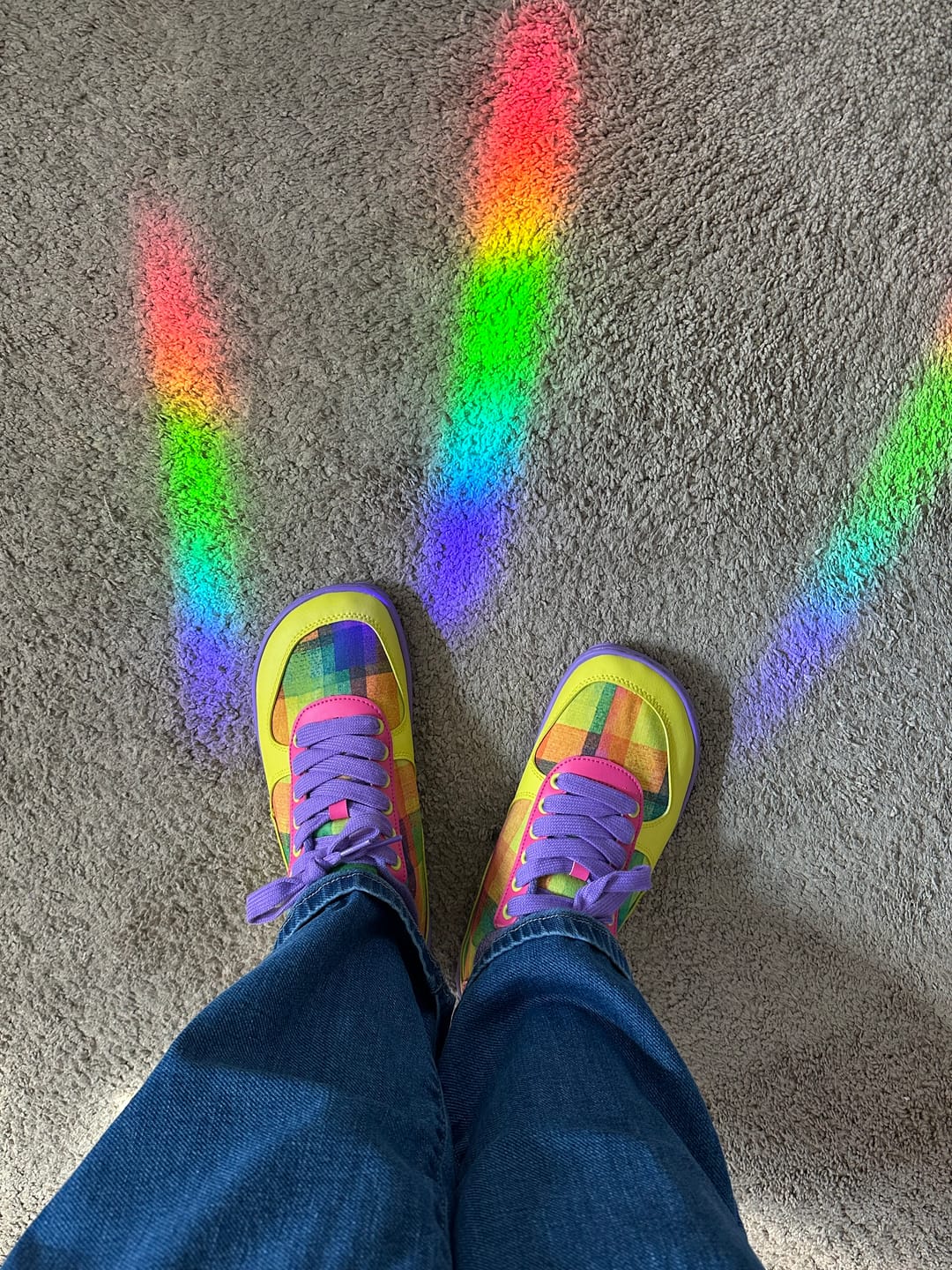 Customer photo review of CHECKERED JOY - ADULTS