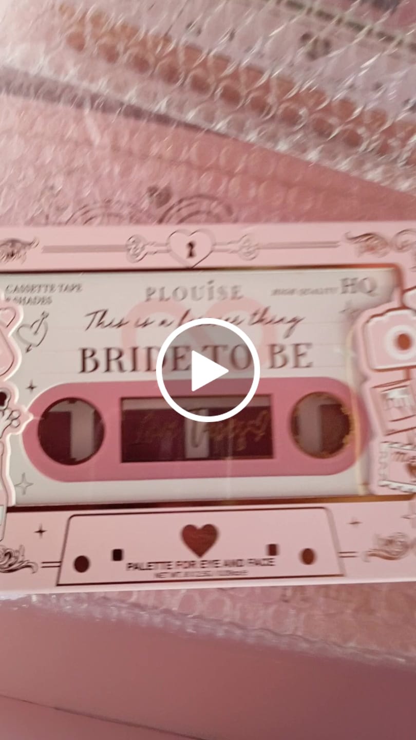 Customer video review of P.Louise Love Tapes Eyeshadow Palette