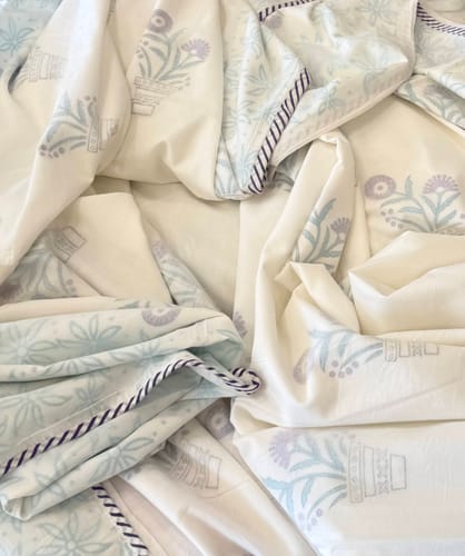 Customer photo review of Blooming Vase Muslin Dohar