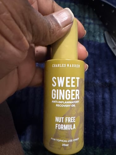Customer photo review of [Nut-Free] Sweet Ginger Dry Oil for Sensitive Skin