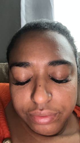 Customer photo review of Magic Lash Kit