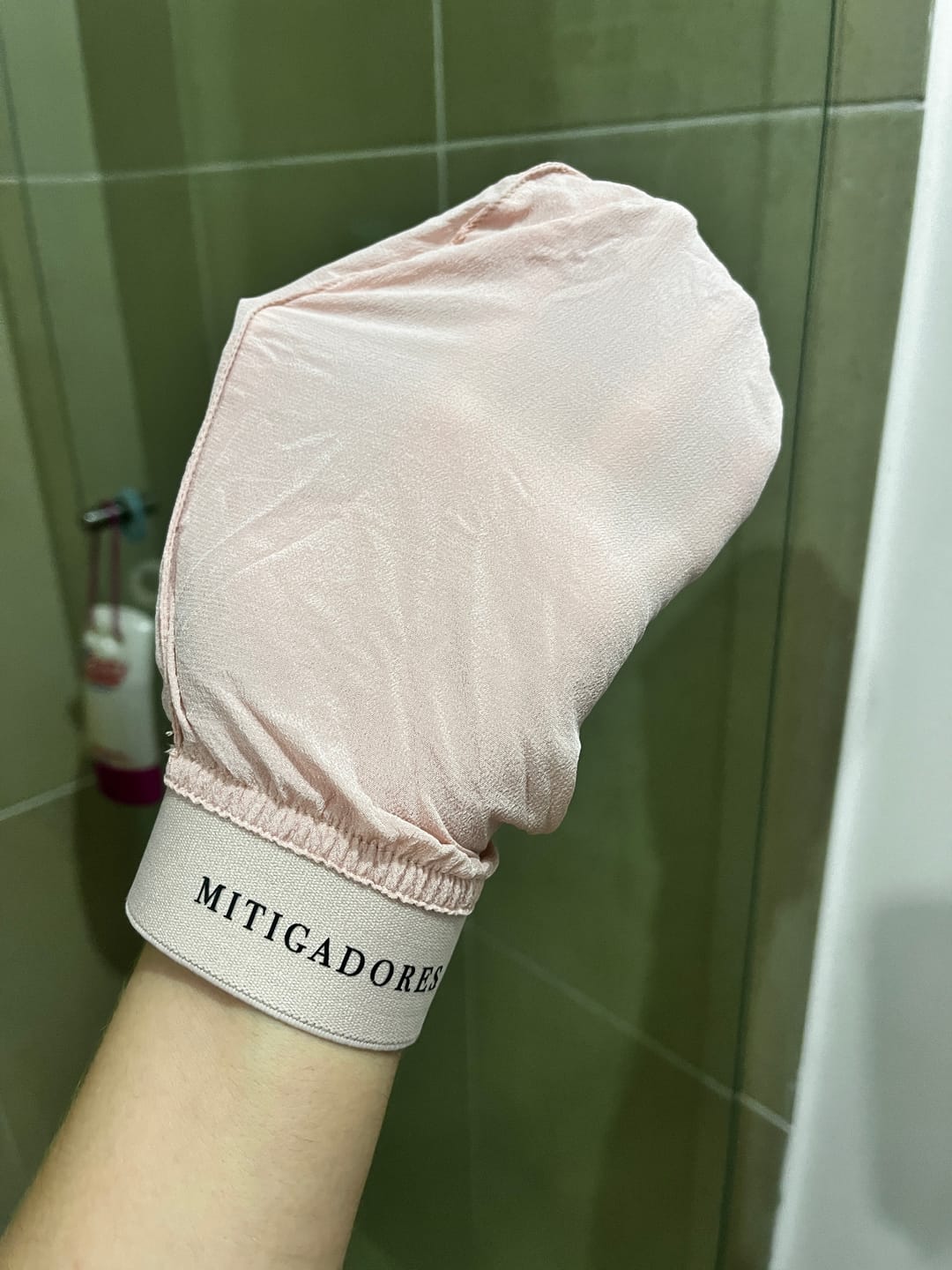 Customer photo review of Guante Exfoliante