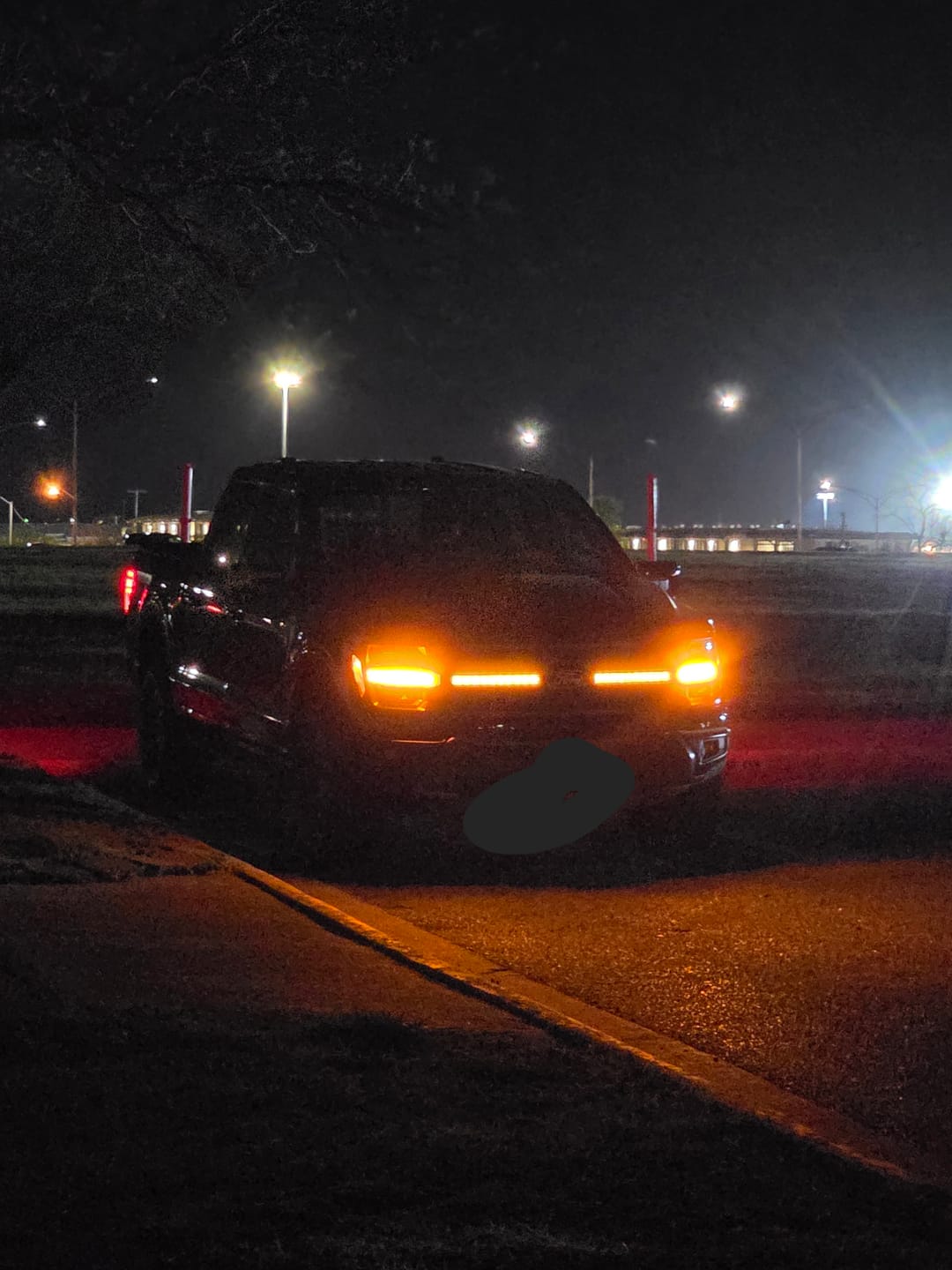Customer photo review of Smoked LED Amber Lights W/ Sequential Turn Signal For 2024+ Ford F150 Tremor