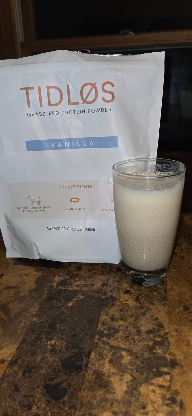 Customer photo review of TIDLOS Protein