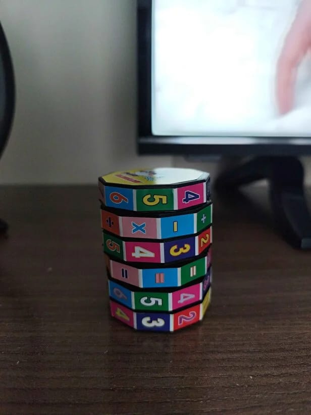 Customer photo review of TinyMini™ Eğitici Küp