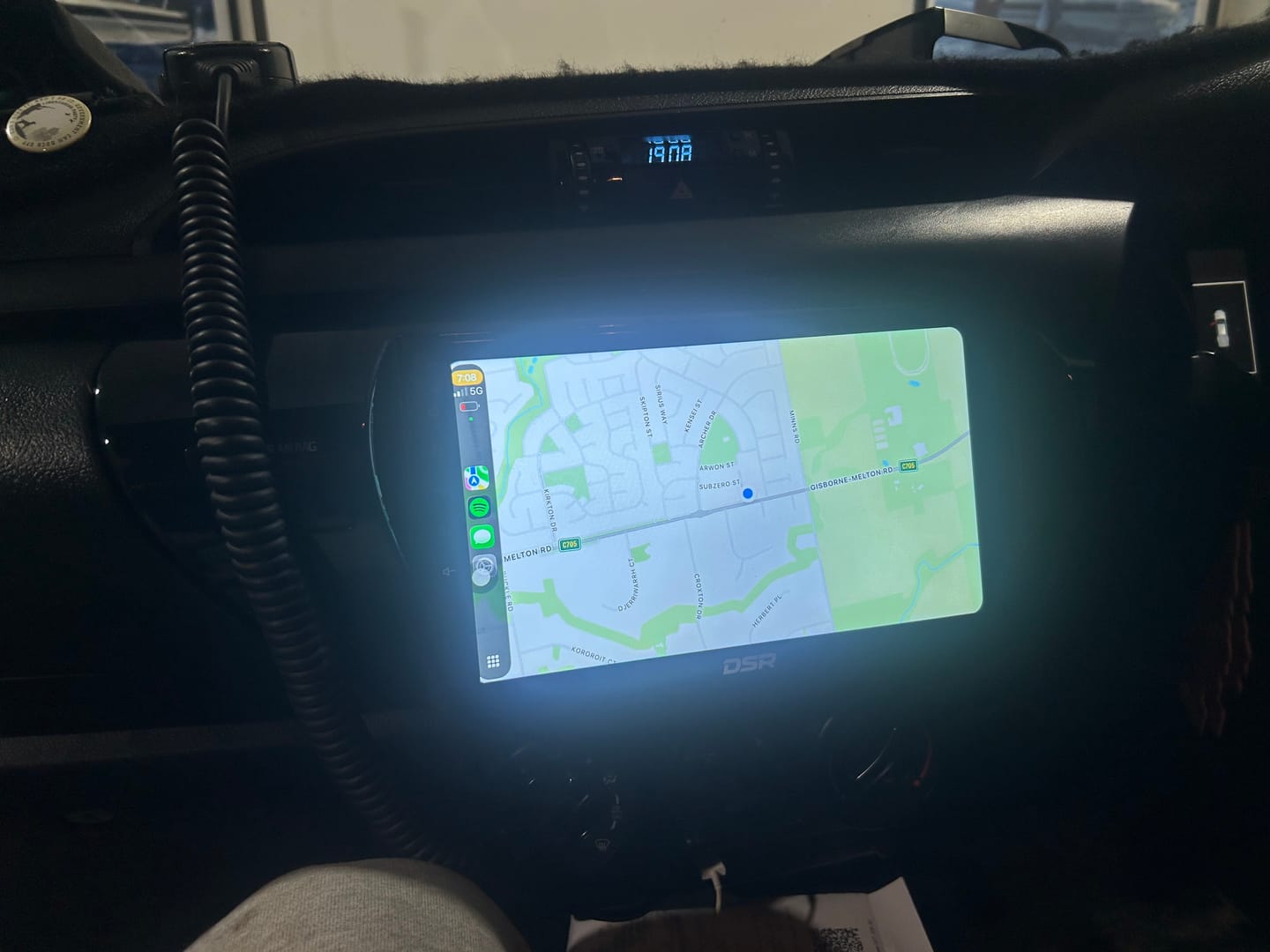 Customer photo review of Toyota Hilux N80 (2016-2020) DSR Head Unit