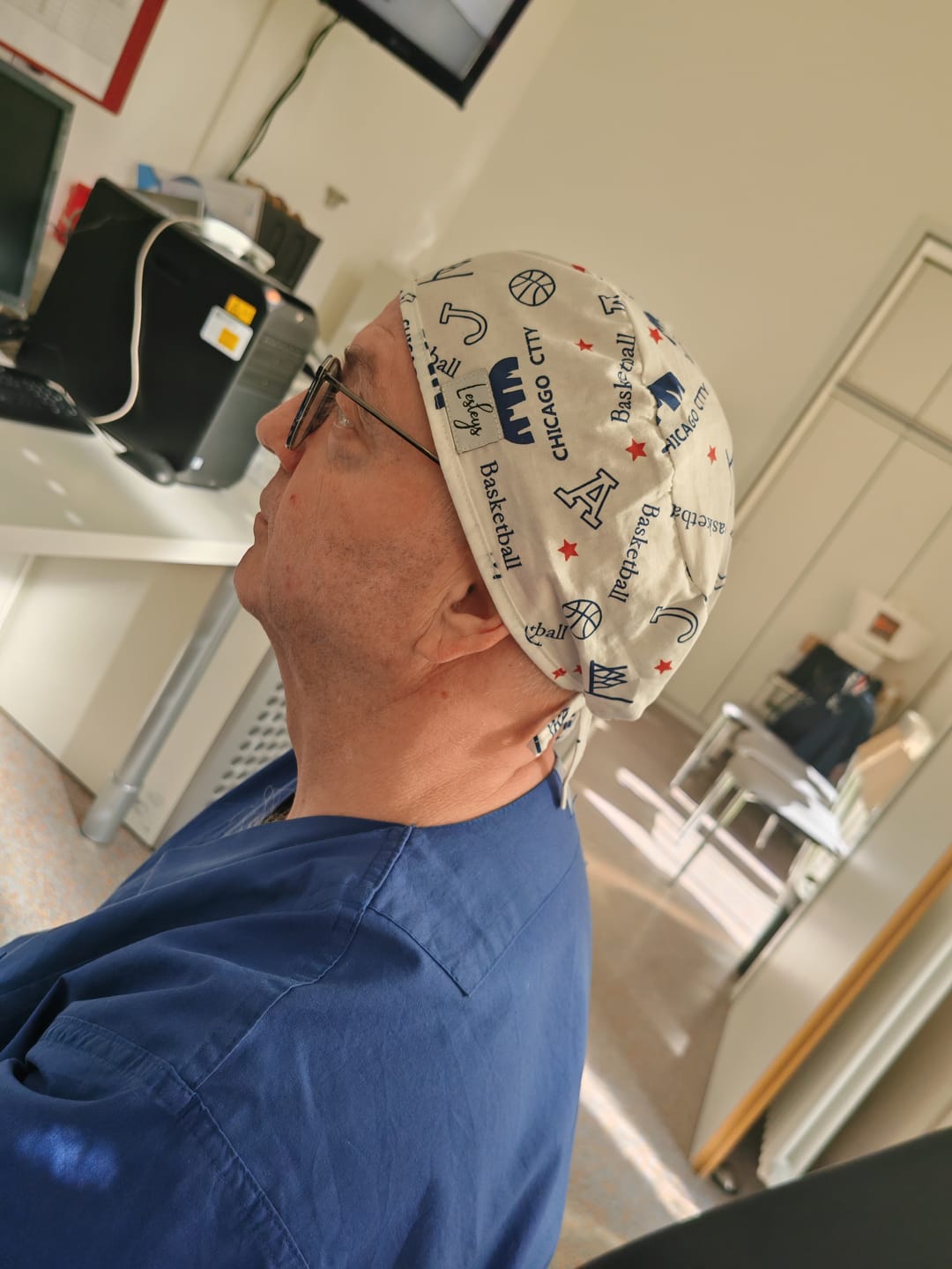 Customer photo review of OP Haube Mondsteingrau - Slim
