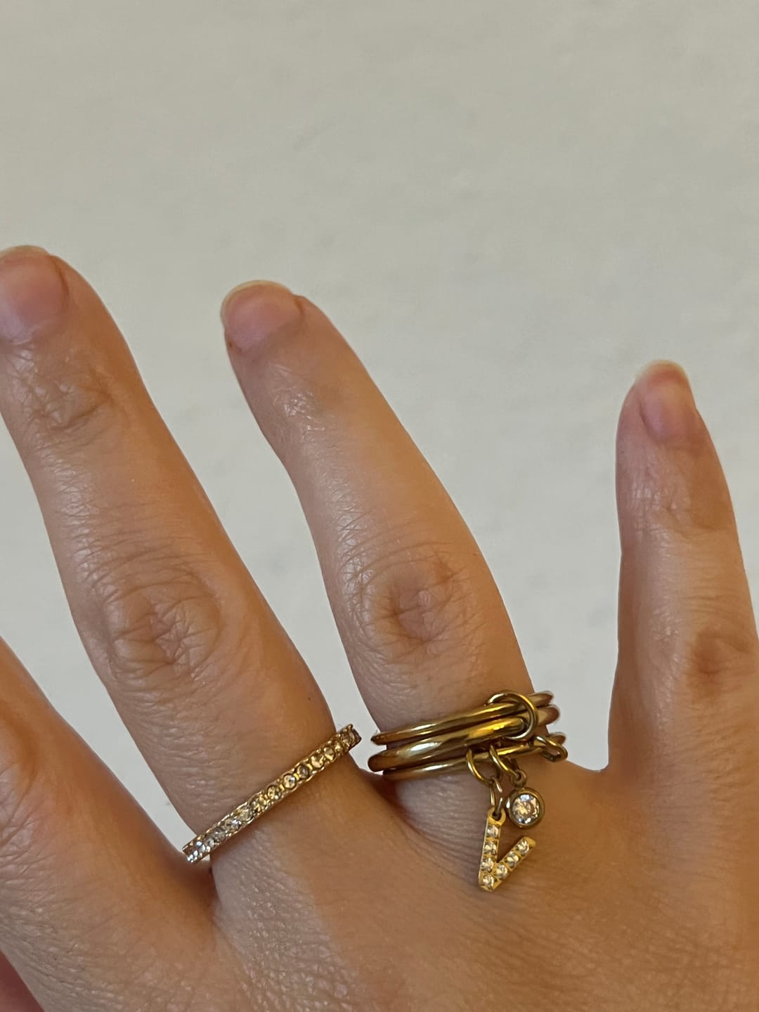 Customer photo review of Ring Layer Chain