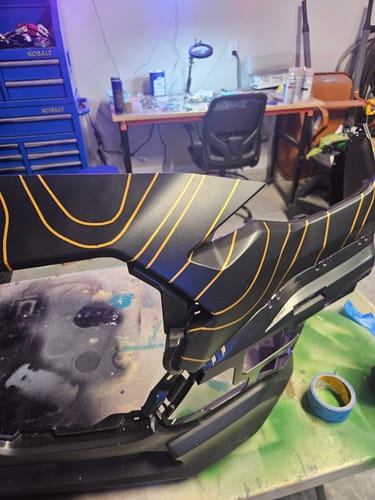 Customer photo review of Void Black Spray Can