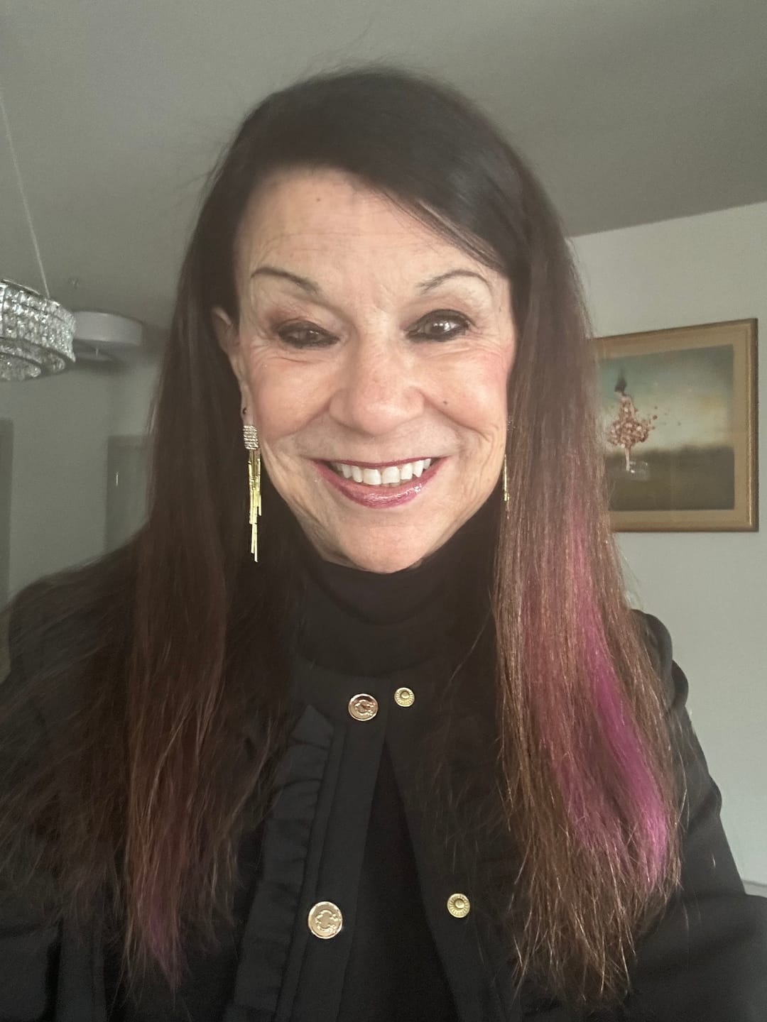 Customer photo review of Tierria Earrings