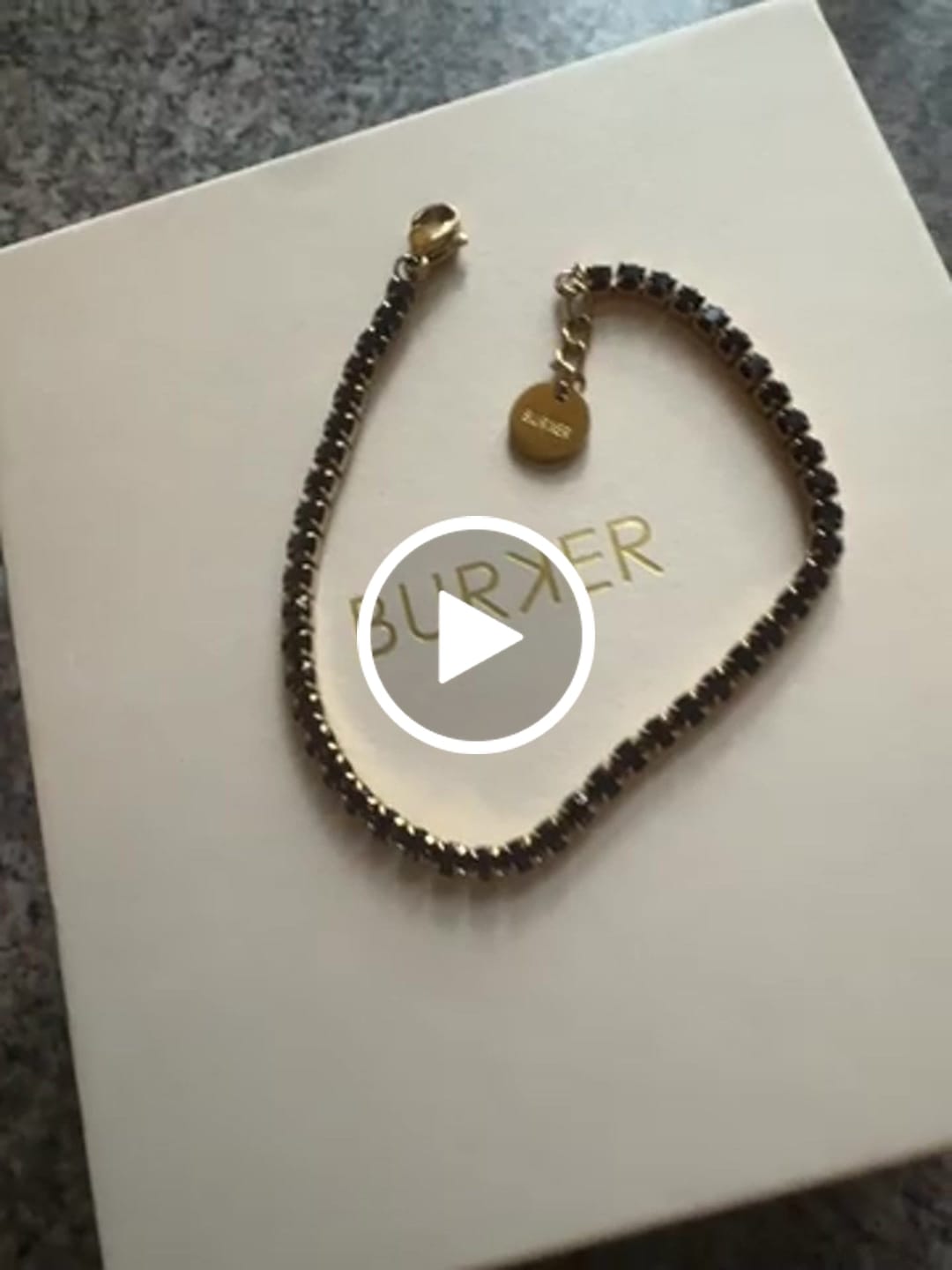 Customer video review of Ava Gold Burgundy