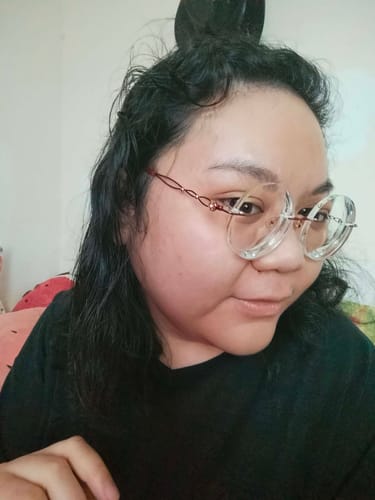 Customer photo review of Coco Eyeglasses