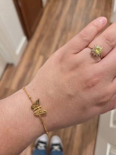Customer photo review of Patience & Hope Bracelet